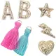Perline ABC Precious Gold Kit Creativo con Oltre 300 Perline Nice