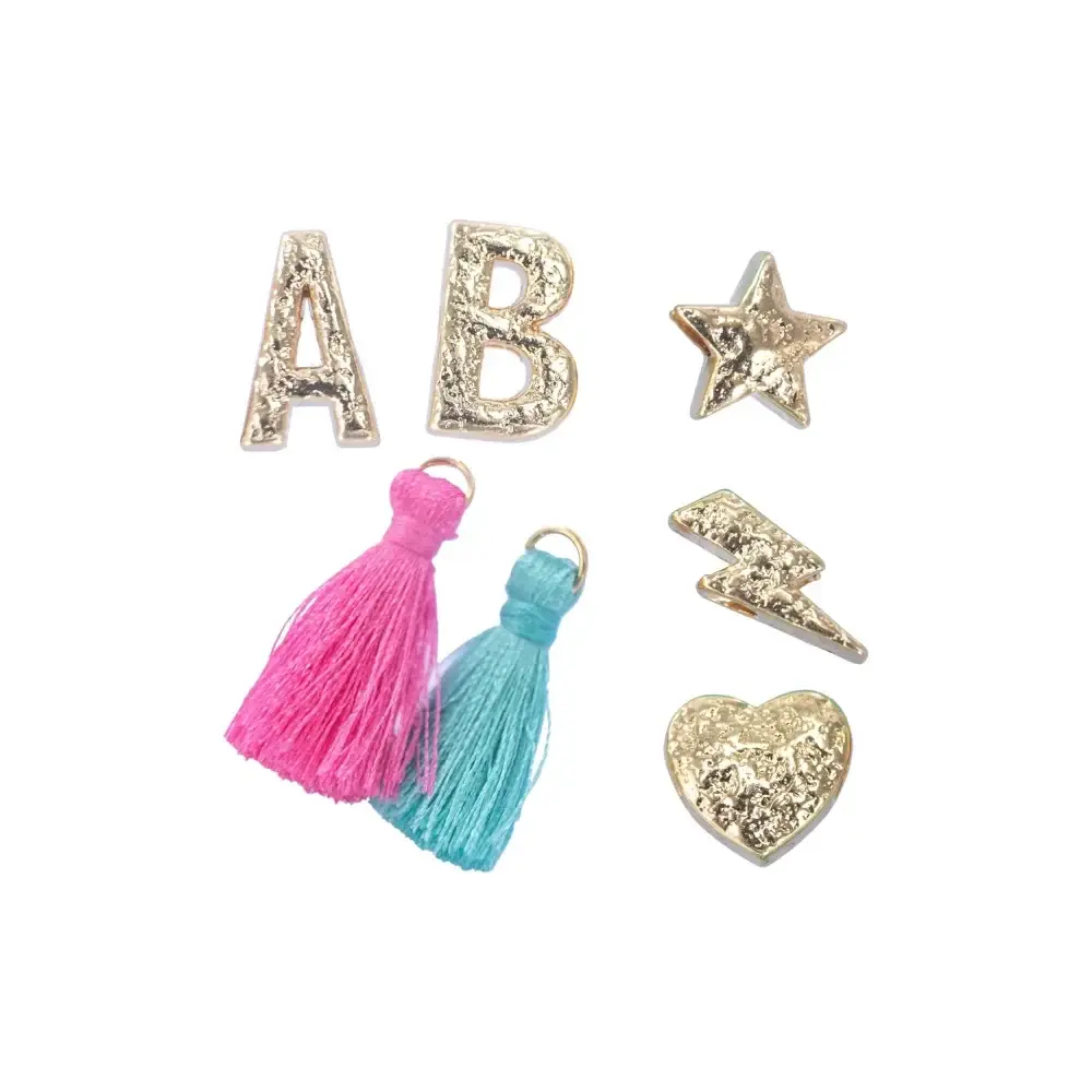 Perline ABC Precious Gold Kit Creativo con Oltre 300 Perline Nice