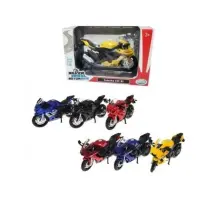 Silver Wheel Moto Giapponesi Die Cast Scala 1:18 Ruote Libere ODS