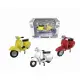 Vespa 200 Rally Silver 1:18 Modellino Dettagliato Qualità Premium ODS