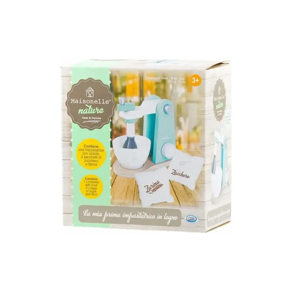Impastatrice in Legno con Accessori Gioco Bambini Maisonelle ODS