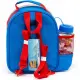Borsa Zaino 2in1 Hot Wheels Inclusa Borraccia Scuola e Asilo 28 X ODS