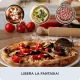 Da Gennaro Forno Pizza 2200W con Pietra Refrattaria 3901 Ariete