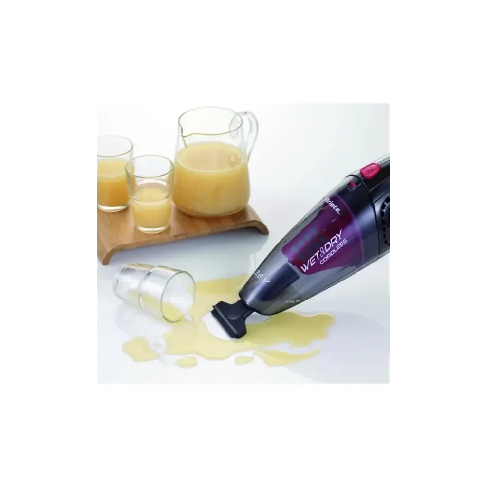 Wet&Dry Cordless Aspirabriciole Senza Filo Liquidi Solidi Ariete