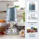 Tritatutto Vintage Celeste 400W 2 Velocità 4 Lame Inox Tazza Ariete