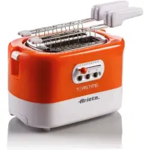 Toastime Tostapane Elettrico Arancione 2 Fette 9 Livelli Ariete