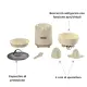 Spremiagrumi Breakfast Wood 40W Effetto Legno Beige 2 Coni Ariete