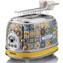 Tostapane Positano 810W 2 Fette Defrost Espulsione Automatica Ariete