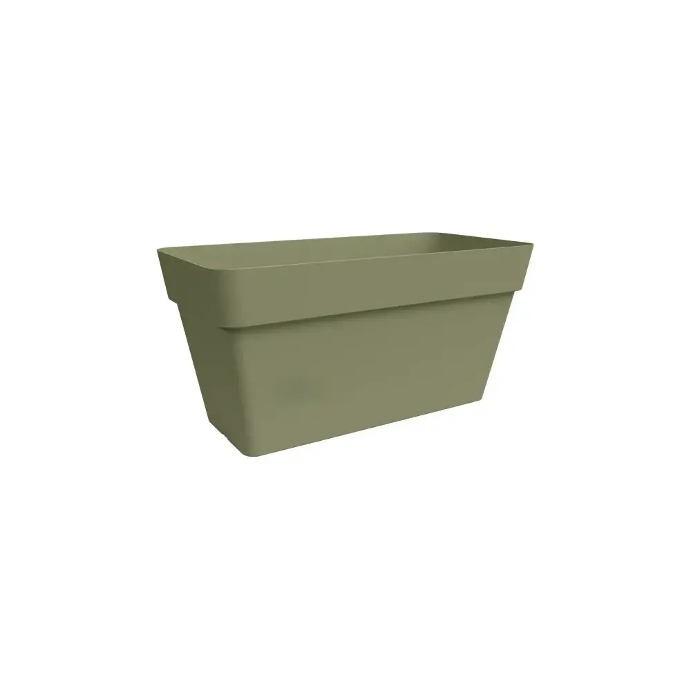 Arké Cassettone 80 cm Fioriera Verde con Sottocassetta Plastica Nicoli