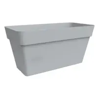 Arké Cassettone 80 cm Fioriera Grigia con Sottocassetta Nicoli