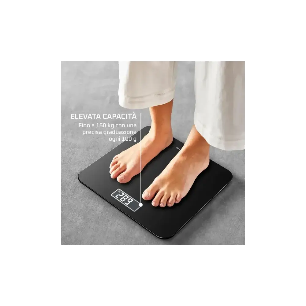 Pesapersona Digitale Premiss 160 kg Precisione 100 g BS1800V0 Rowenta