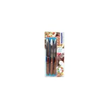 Coltelli da Pizza e Bistecca, Set 6 Pezzi, Lama Seghettata Inoxbonomi
