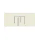 Tavolo da Giardino Ares 80x80 cm Bianco Areta