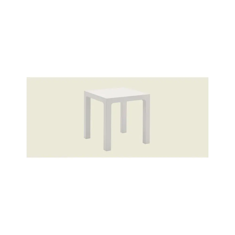 Tavolo da Giardino Ares 80x80 cm Bianco Areta