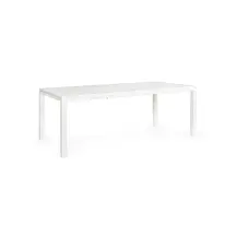 Tavolo Giardino Allungabile Hilde Bianco | Generoso Casalinghi