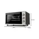 Forno Elettrico Ventilato 45 L G3 Ferrari | Generoso Casalinghi