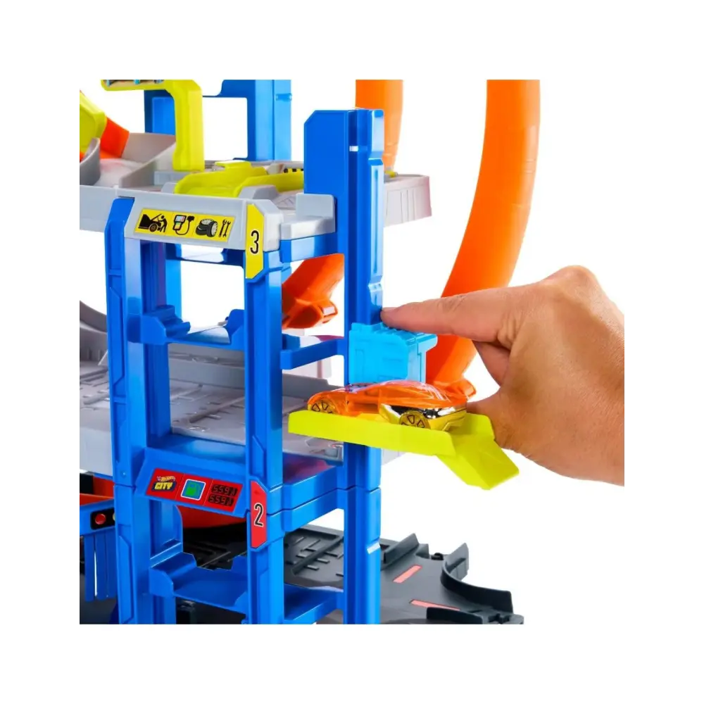 Hot Wheels City Mega Loop Garage Playset | Generoso Casalinghi