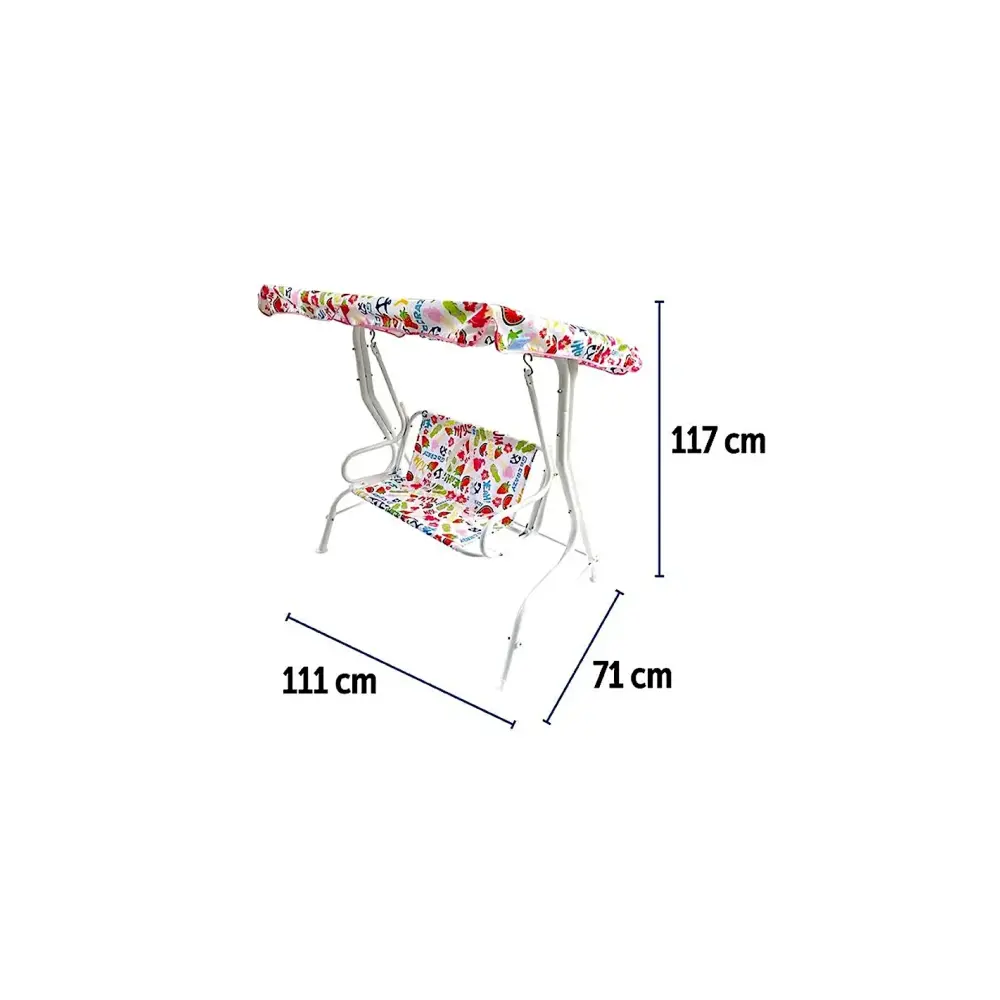 Dondolo Partenope per Bimbi Decorazione Frutta
