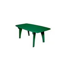 Tavolo da Giardino Areta 180x90 cm Resina Verde