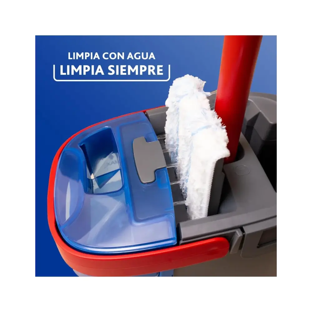 Sistema Lavapavimenti Vileda H2Pro Flat Mop Piastra Piatta