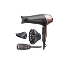 Asciugacapelli Remington D5706 Ioni con Spazzola Inclusa