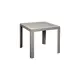 Tavolo Saturno Areta 80x80 cm Plastica Tortora