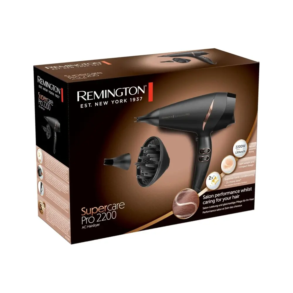 Asciugacapelli Remington SuperCare Pro AC7200 2200W