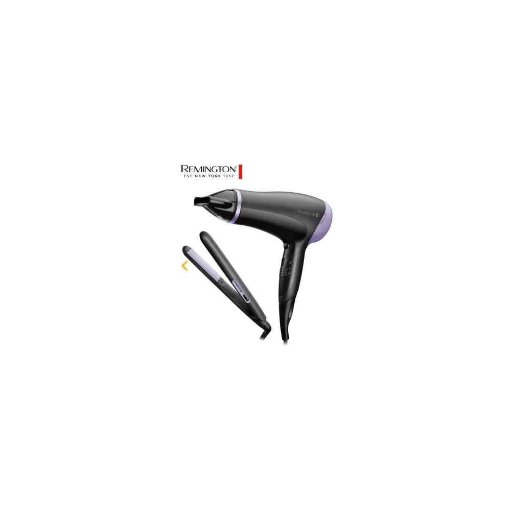Set Remington Phon 2000W e Piastra Capelli D3016GP