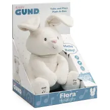 GUND Flora Coniglietto Interattivo Peluche Orecchie Animate