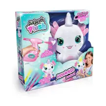 Airbrush Plush Axolotl 32 cm Peluche Interattivo