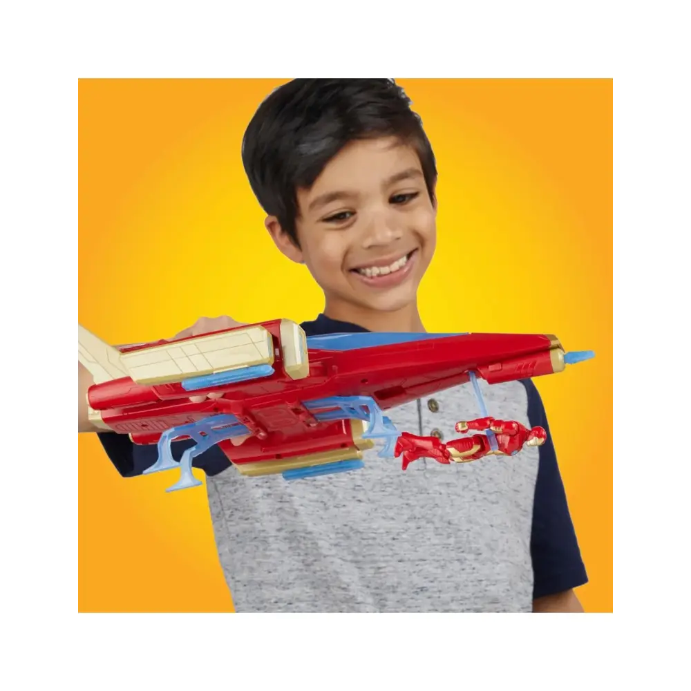Hasbro Marvel Avengers Iron Man con Jet | Generoso Casalinghi