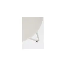 Tavolino Rotondo Yes Austin Gypsum Acciaio | Generoso Casalinghi