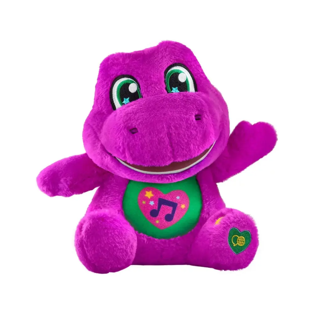 Peluche Barney Canta con Me Mattel | Generoso Casalinghi