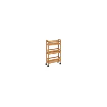 Carrello Cucina Bamboo 3 Piani 5 Five | Generoso Casalinghi