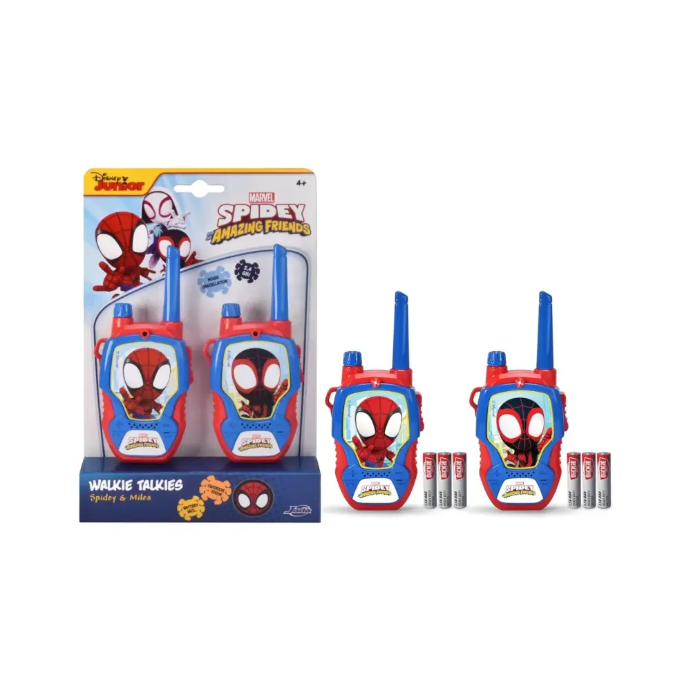 Walkie Talkie Spidey Coppia Marvel per Bambini