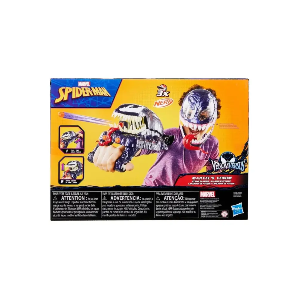 Nerf Marvel Spider-Man Venom Blaster Hasbro