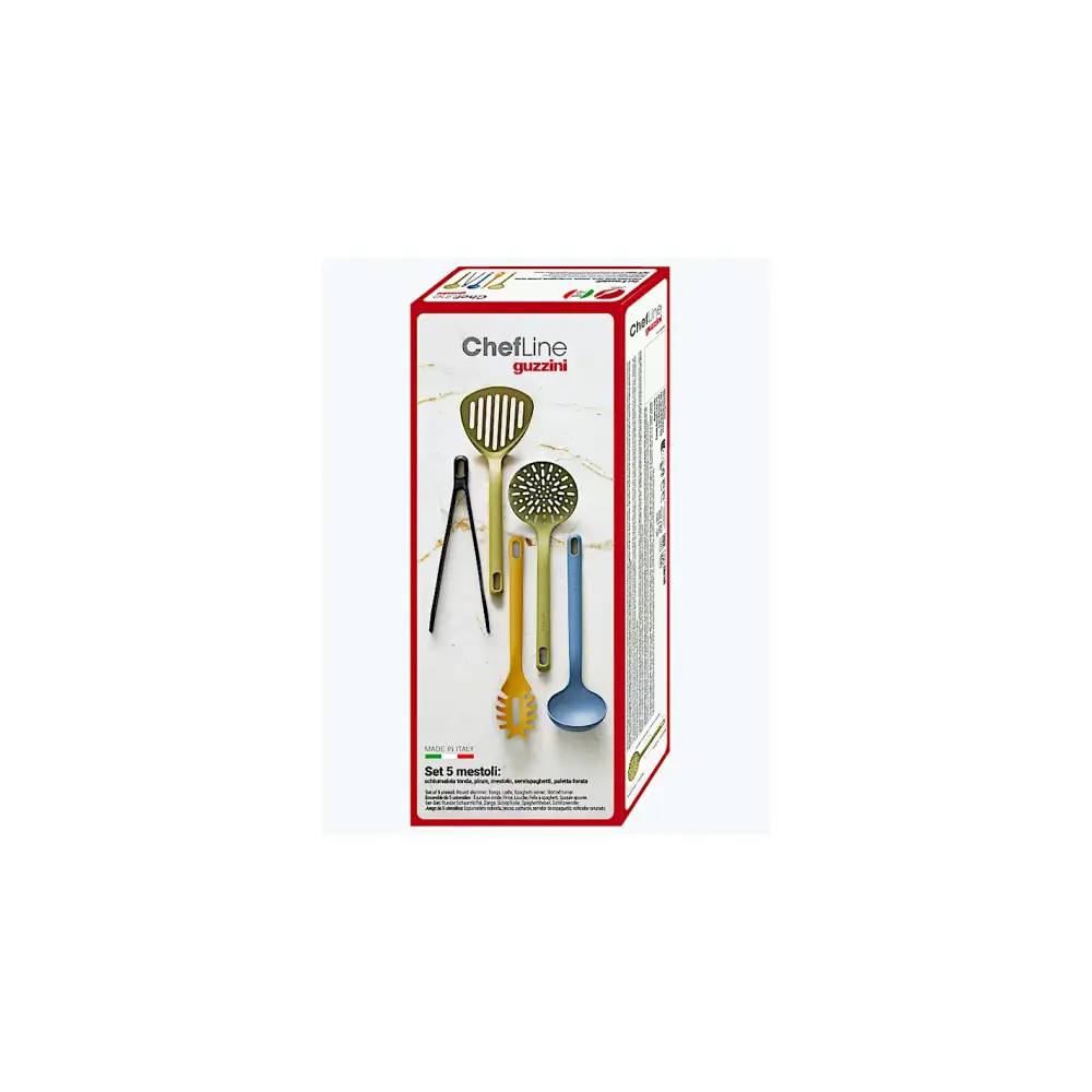 Set 5 Mestoli Guzzini Chef Line Colorati | Generoso