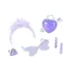 Rainbow High Creative Crystals Violet Bambola 28 cm