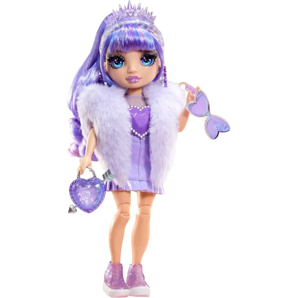 Rainbow High Creative Crystals Violet Bambola 28 cm