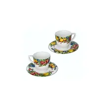 Set 2 Tazze The Prospero Bone China Brandani