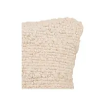Cuscino Avorio Volna 45x45 cm Sfoderabile | Generoso Casalinghi