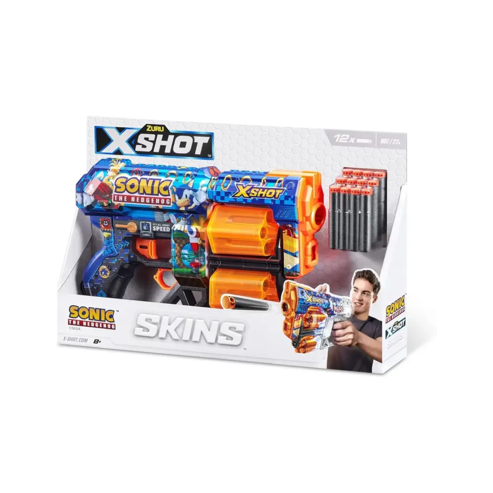 X-Shot Sonic Dread Sparadardi 12 Dardi 27 m | Generoso Casalinghi