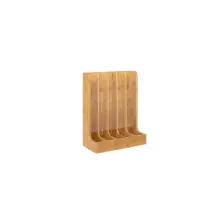 Portacapsule Bamboo e Plastica 5 Five | Generoso Casalinghi