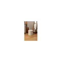 Pouf Pieghevole Rotondo 38 cm Bianco | Generoso Casalinghi