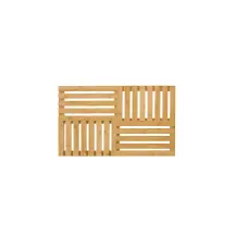 Pedana Doccia Bamboo 55 x 33 cm Antiscivolo | Generoso Casalinghi