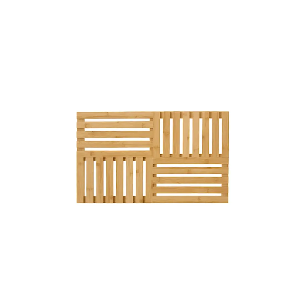 Pedana Doccia Bamboo 55 x 33 cm Antiscivolo | Generoso Casalinghi