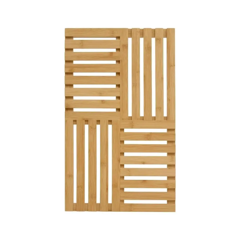 Pedana Doccia Bamboo 55 x 33 cm Antiscivolo | Generoso Casalinghi