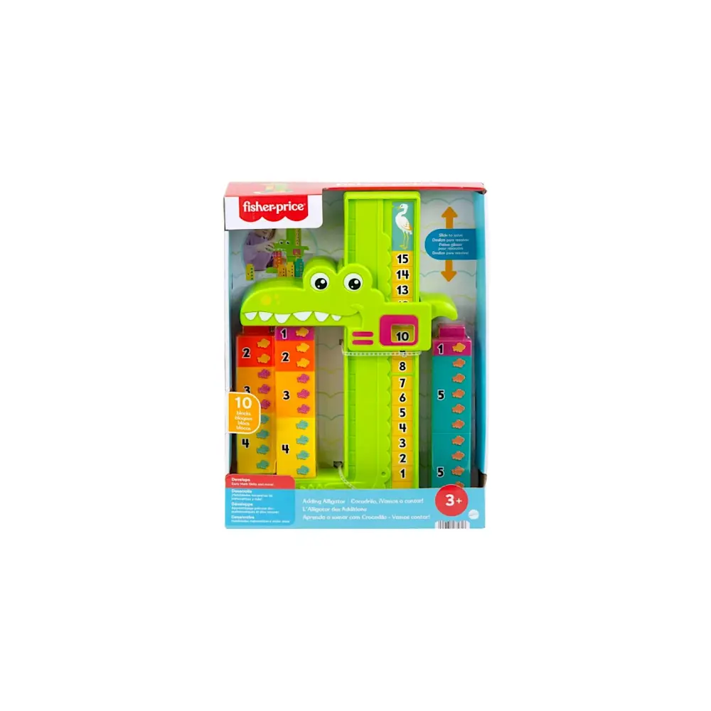 Fisher-Price Coccodrillo Conta e Somma