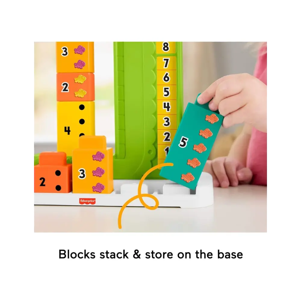 Fisher-Price Coccodrillo Conta e Somma