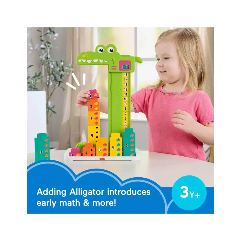Fisher-Price Coccodrillo Conta e Somma